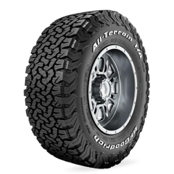 33.00/12R15 108R BFGOODRICH ALL-TERRAIN T/A KO2 XL DOT4117