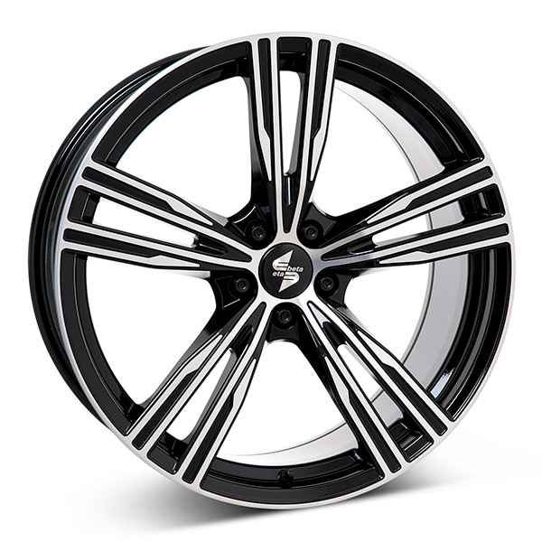 ETA BETA AMOS G.BLK/POL | 8,5X20 5-108 E40 C63,40 60 8.5x20 5/108 ET40 CB63.4