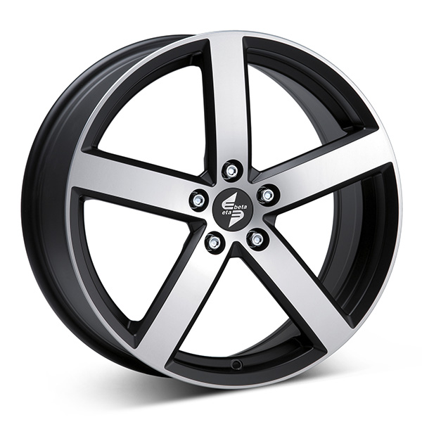 ETA BETA EROS M.BLK/POL | 6,5X16 5-112 E33 C57,10 R14 6.5x16 5/112 ET33 CB57.1