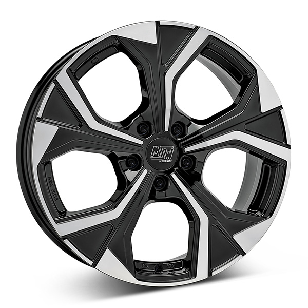 MSW 43 G.BLK/POL 8x18 5/112 ET50 CB73.1