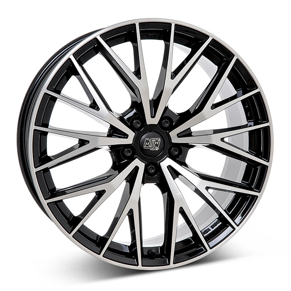 MSW 44 G.BLK/POL | 8,5X20 5-114,3 E30 C73,10 60 8.5x20 5/114.3 ET30 CB73.1