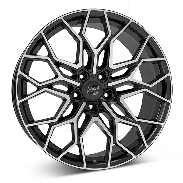 MSW 51 G.BLK/POL 9x20 5/112 ET28 CB73.1