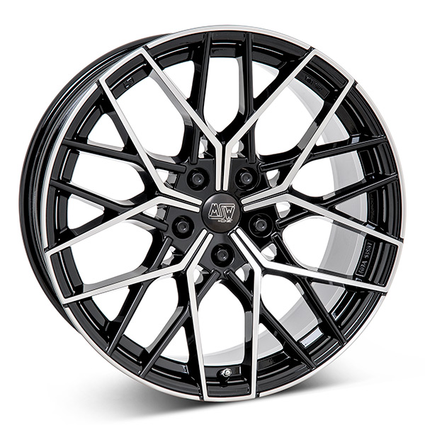 MSW 74 G.BLK/POL | 8X19 5-112 E27 C73,1 60 8x19 5/112 ET27 CB73.1