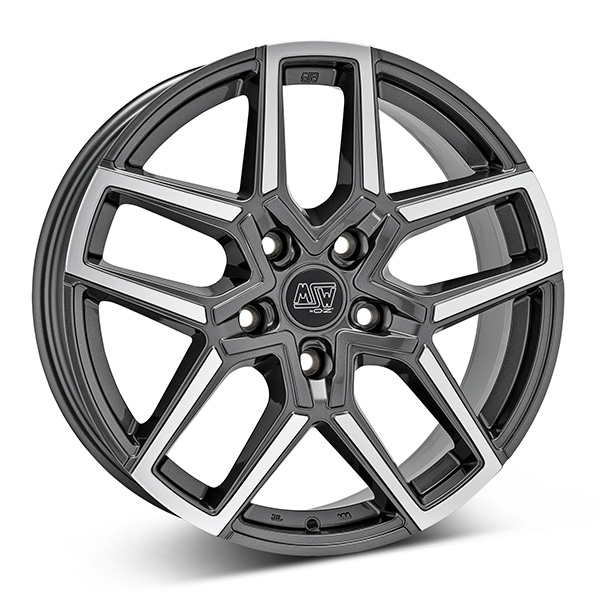 MSW 52 G.GUN/POL | 8,5X20 5-114,3 E35 C73,10 60 8.5x20 5/114.3 ET35 CB73.1