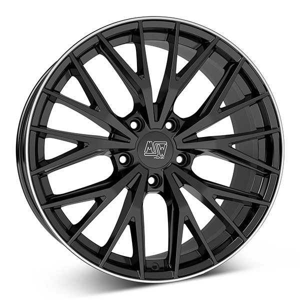 MSW 44 G.BLK/POL LIP 10x20 5/112 ET40 CB73.1