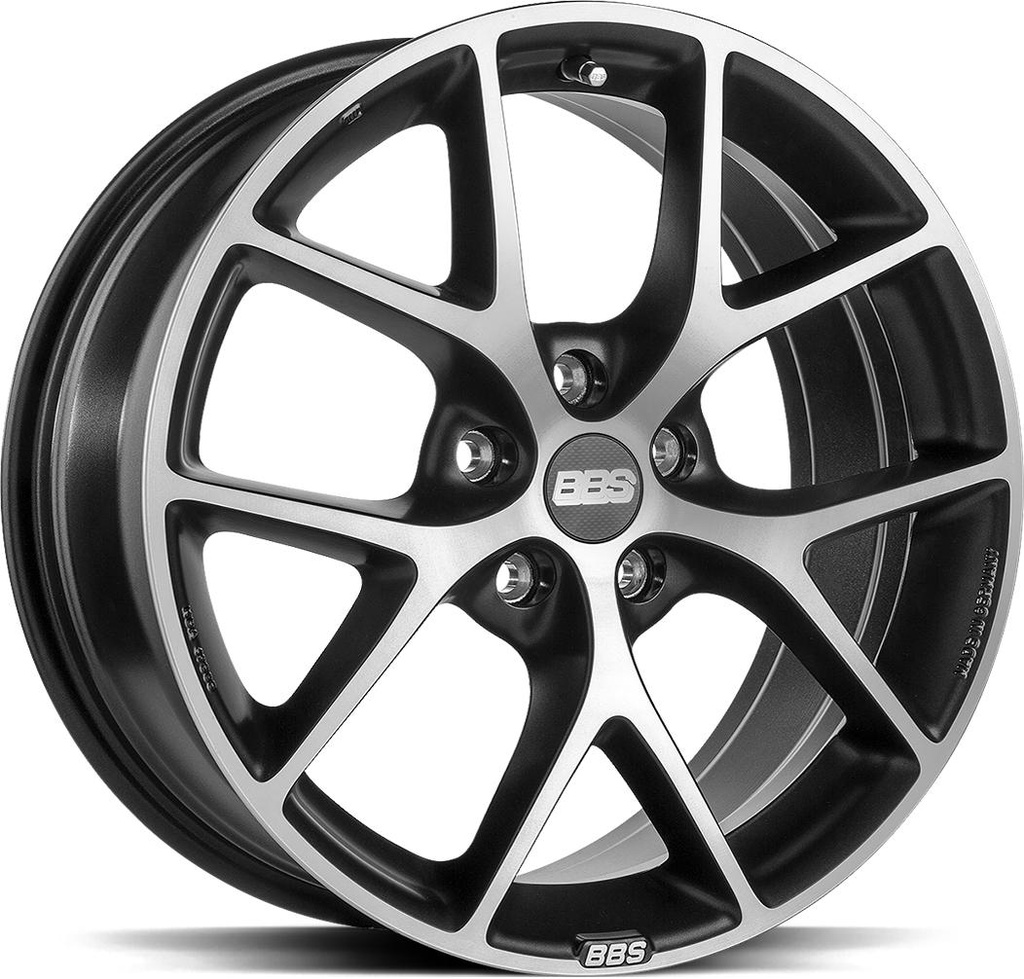 BBS SR VOLC GREY DIAM CUT 8x18 5/100 ET48 CB70