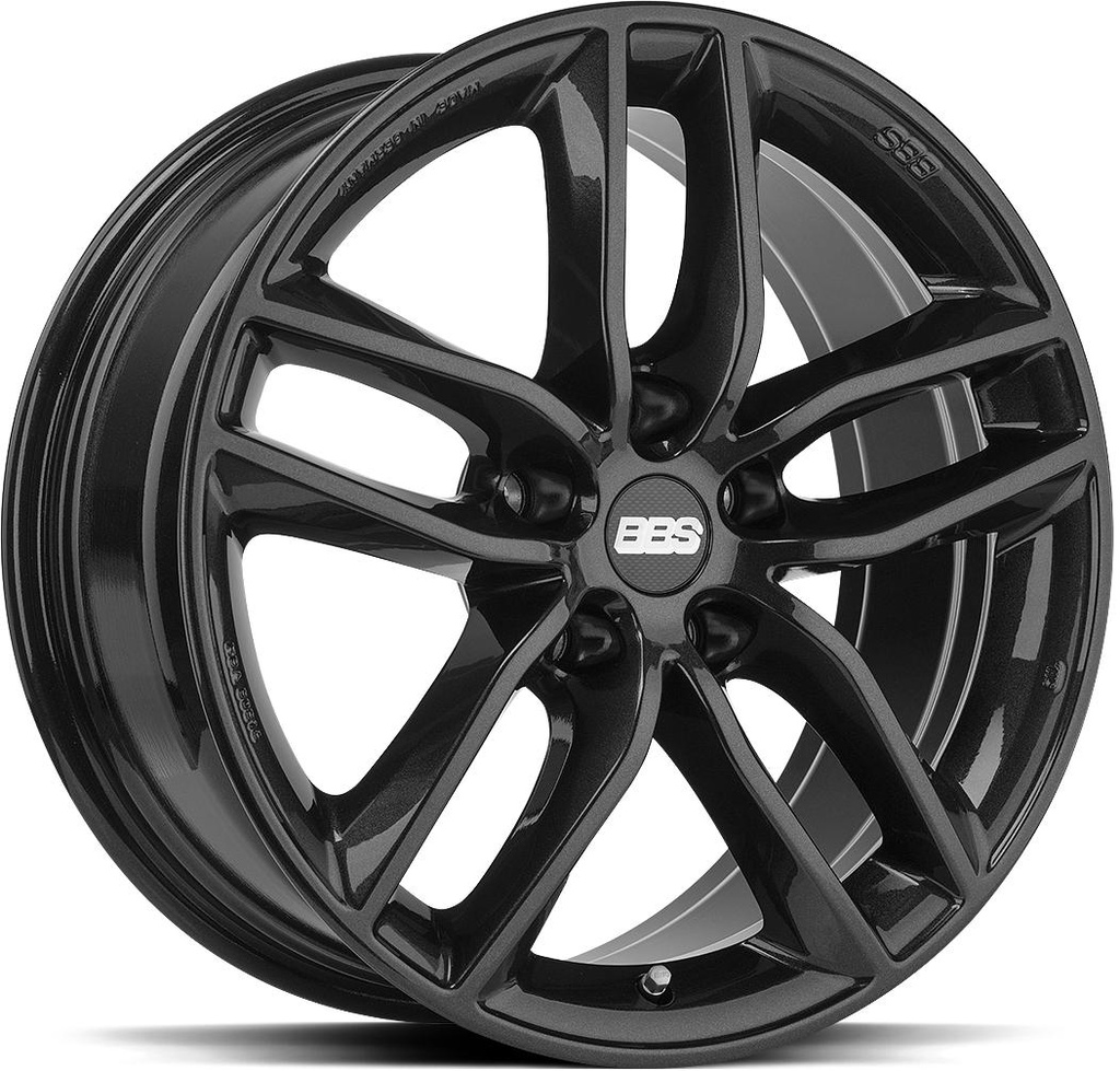 BBS SX CRYSTAL BLACK 8x18 5/112 ET44 CB57.1
