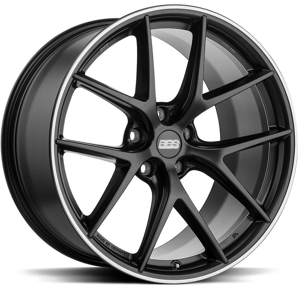 BBS CI-R SATIN BLACK 9x19 5/120 ET20 CB82
