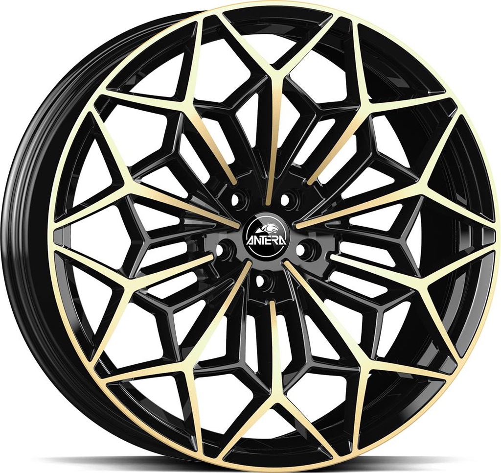 GMP A105 PIANO BLACK CHAMPAGNE 9.5x21 5/120 ET35 CB63.4