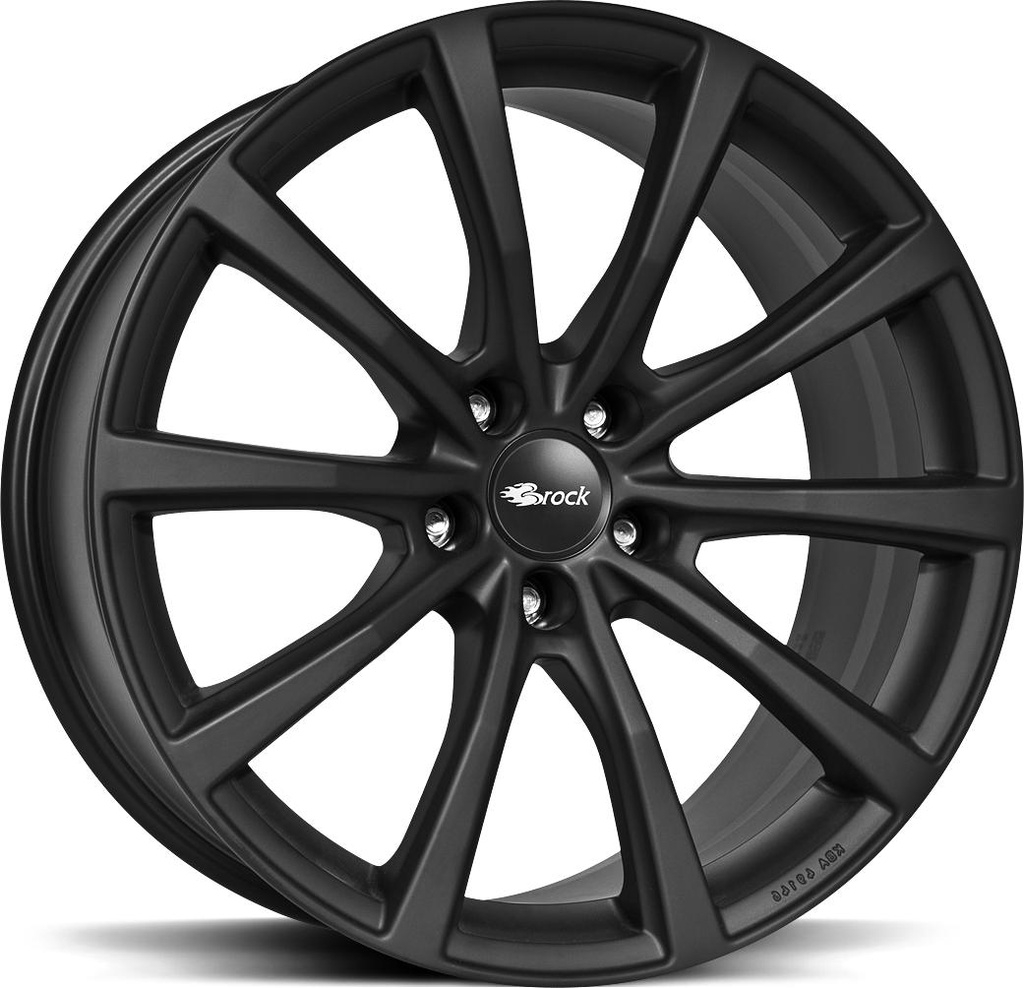 BROCK B32 BLACK MATT 9x21 5/127 ET55 CB71.6