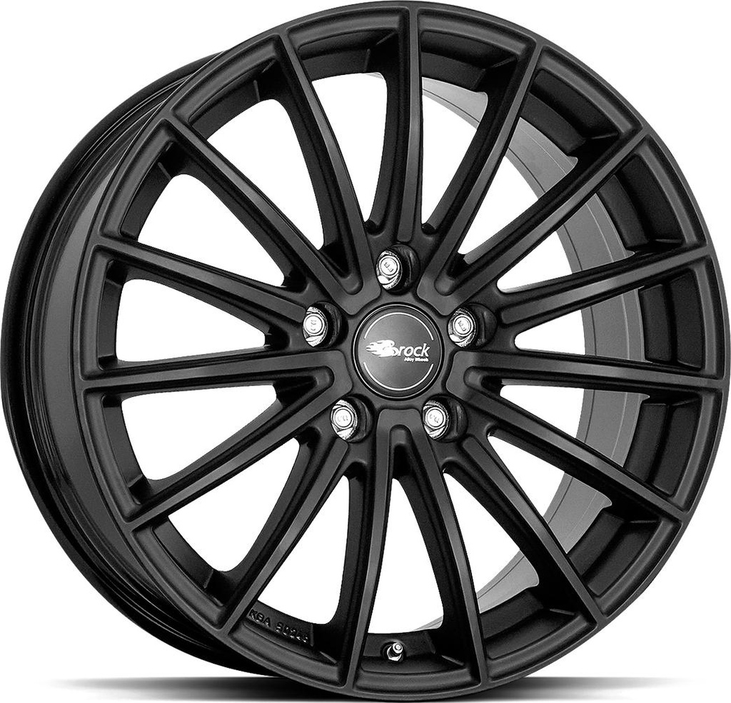 BROCK B36 SATIN BLACK MATT 7.5x17 5/112 ET45 CB66.6