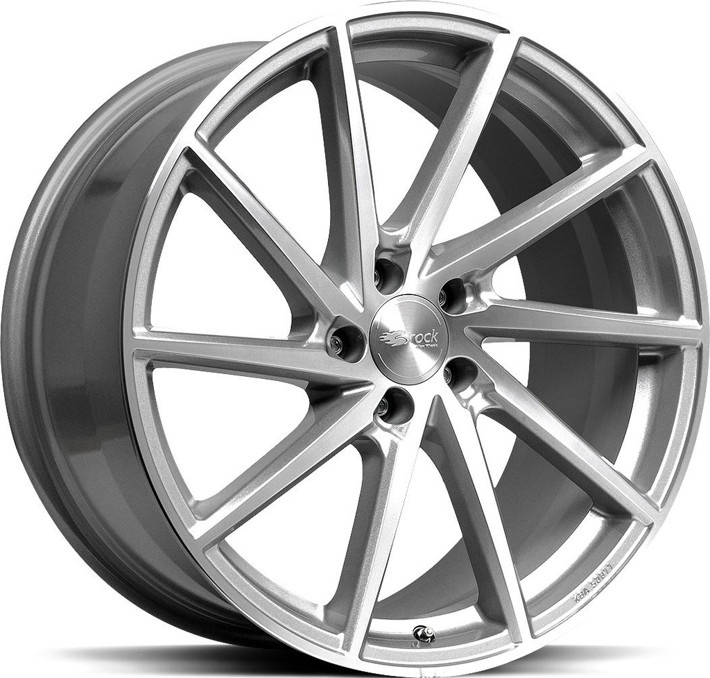 BROCK B37C CRYSTAL SILV POL 9.5x20 5/120 ET14 CB74.1