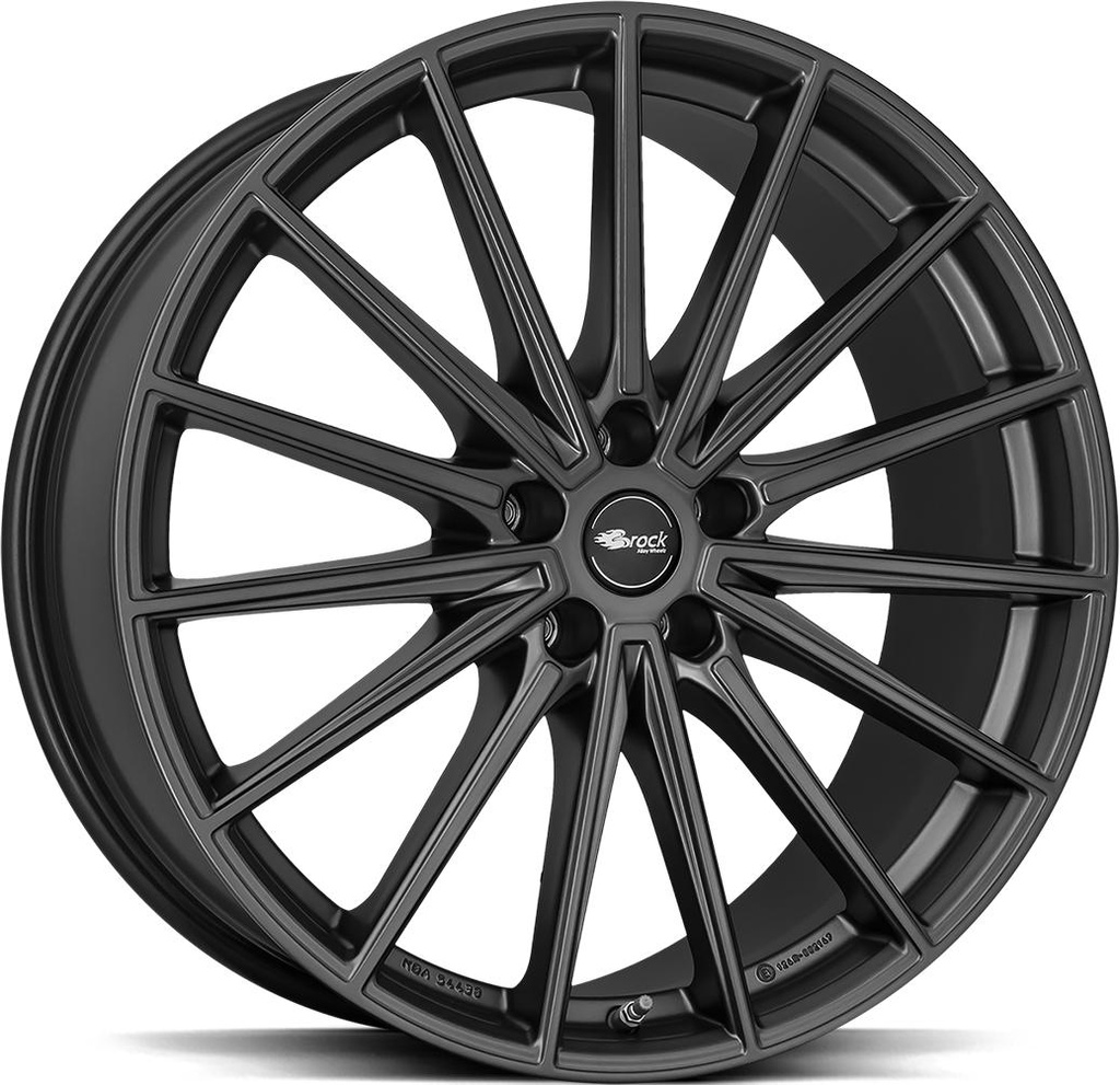 BROCK B43 COSMIC GREY MATT 9x20 5/112 ET35 CB66.6