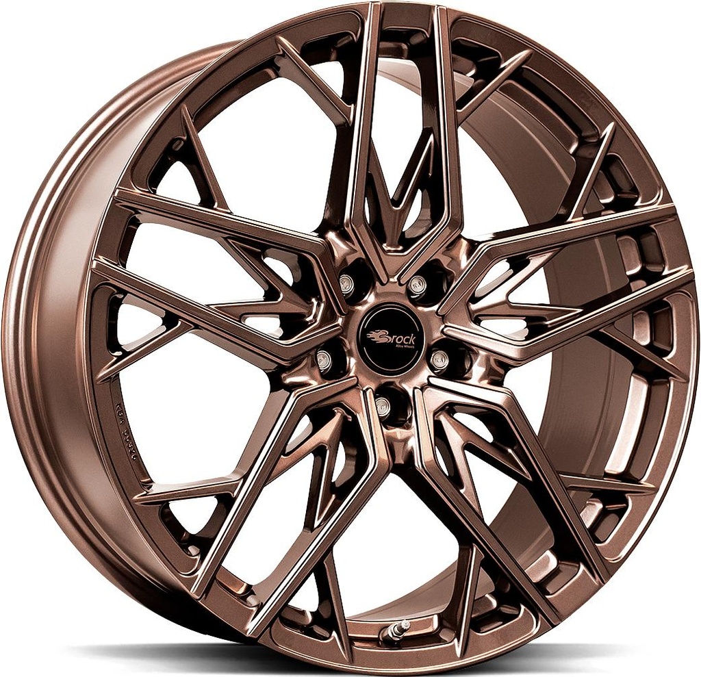 BROCK B44 BRONZE COPPER 8x18 5/112 ET30 CB66.6