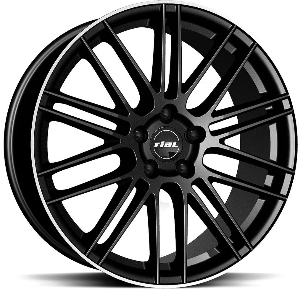RIAL KIBO DIAM BLACK LIP POL 8x18 5/105 ET38 CB56.6