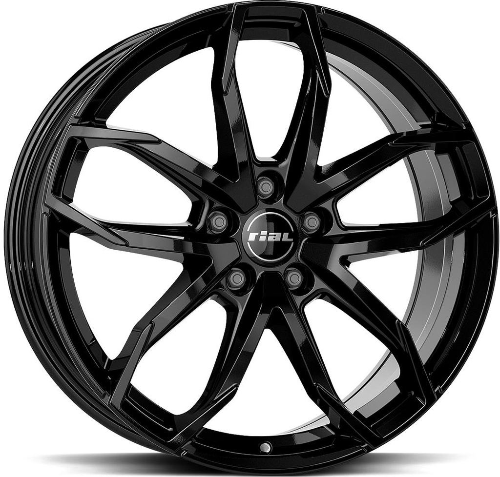 RIAL LUCCA DIAM BLACK 8x19 5/115 ET45 CB70.2