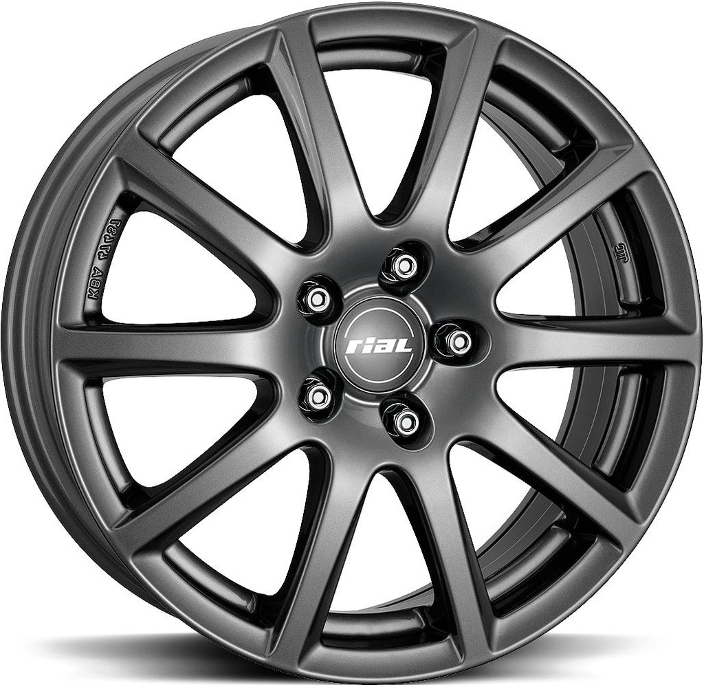 RIAL MILANO TITANIUM 6.5x16 5/112 ET41 CB57.1