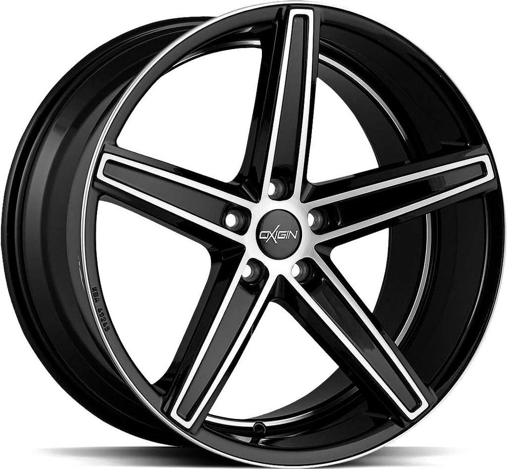 OXIGIN CONCAVE BLACK FULL POL 8.5x18 5/112 ET45 CB66.6
