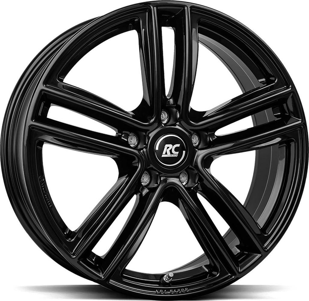 BROCK RC30 SHINY BLACK 6.5x16 5/100 ET41 CB56.1
