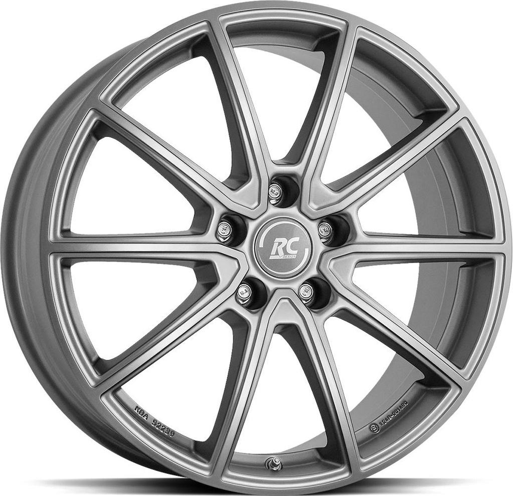 BROCK RC32 FERRIC GREY MATT 6.5x16 5/105 ET38 CB56.6
