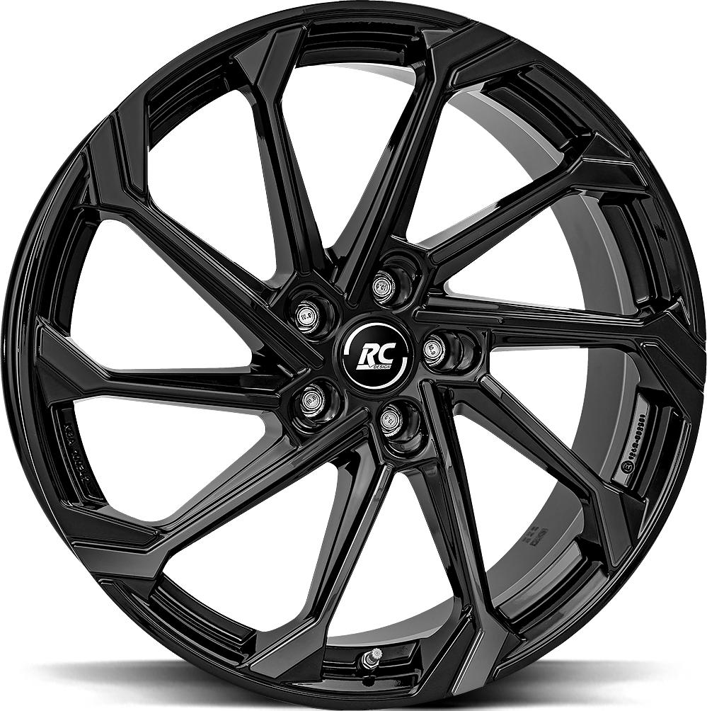 BROCK RC36 SHINY BLACK 9x19 5/112 ET20 CB66.6