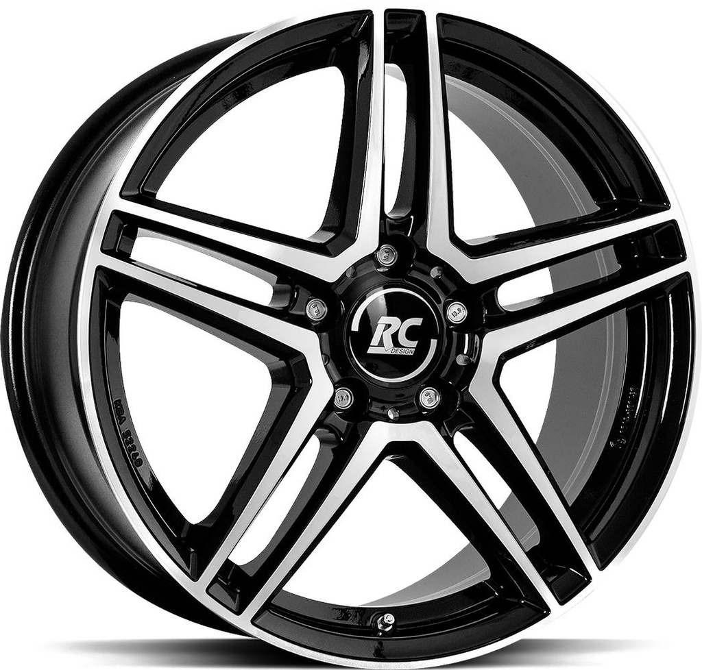 BROCK RCD17 BLACK FULL POL 6.5x16 5/112 ET44.5 CB66.6