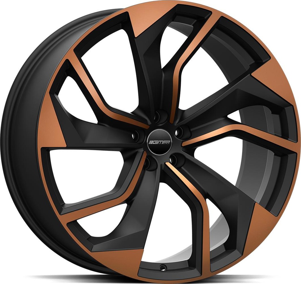 GMP REBEL SATIN BLACK BRONZE DIAM 11.5x21 5/130 ET66 CB71.6
