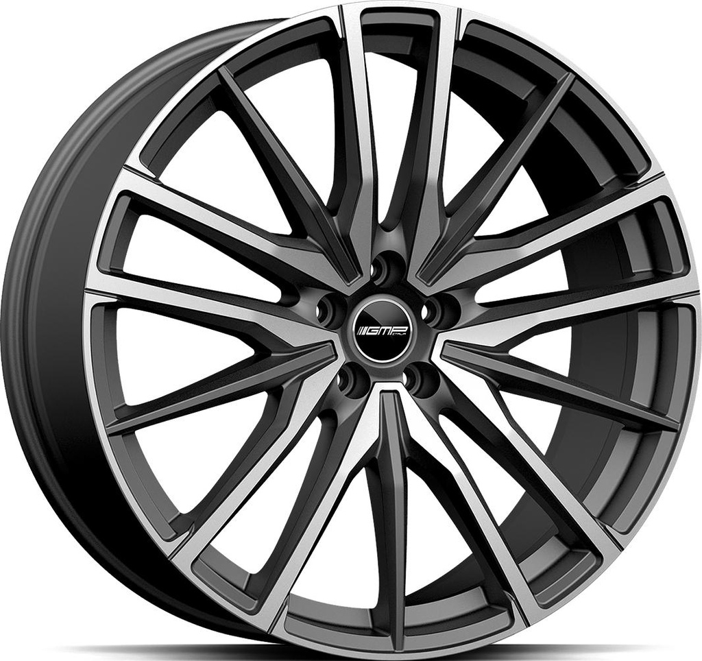GMP SPARTA MATT ANTHRACITE DIAM 9.5x22 5/114.3 ET37 CB67.1