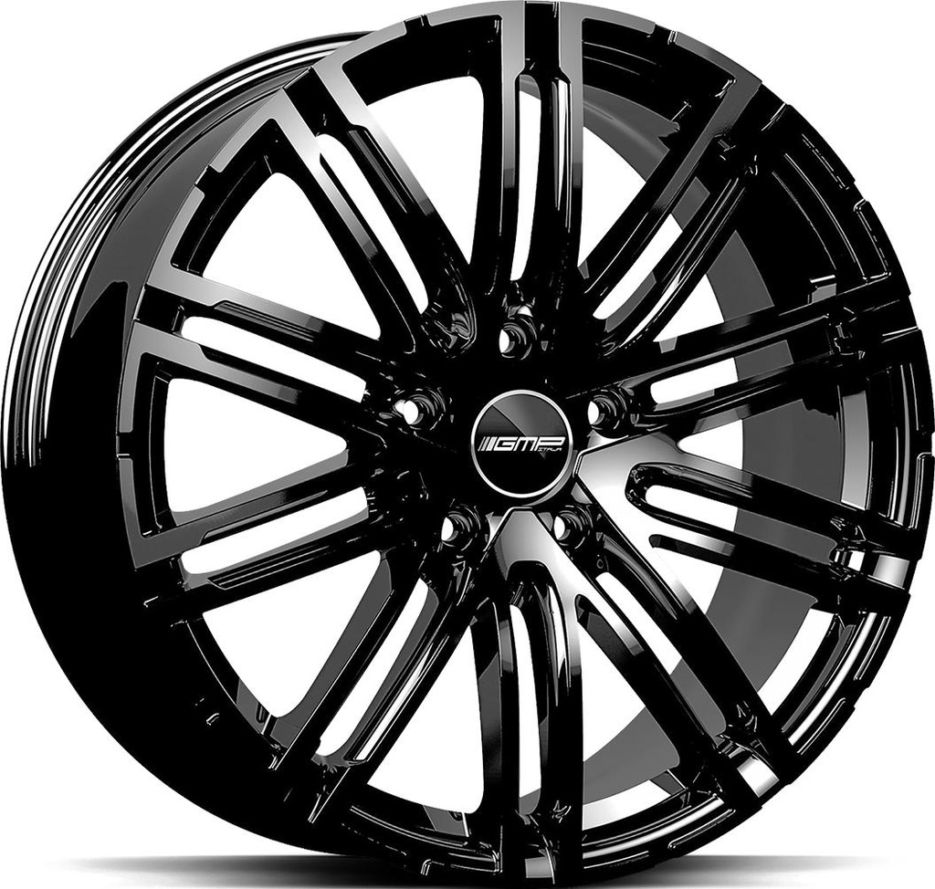 GMP TARGA GLOSS BLACK 11.5x22 5/130 ET52 CB71.6