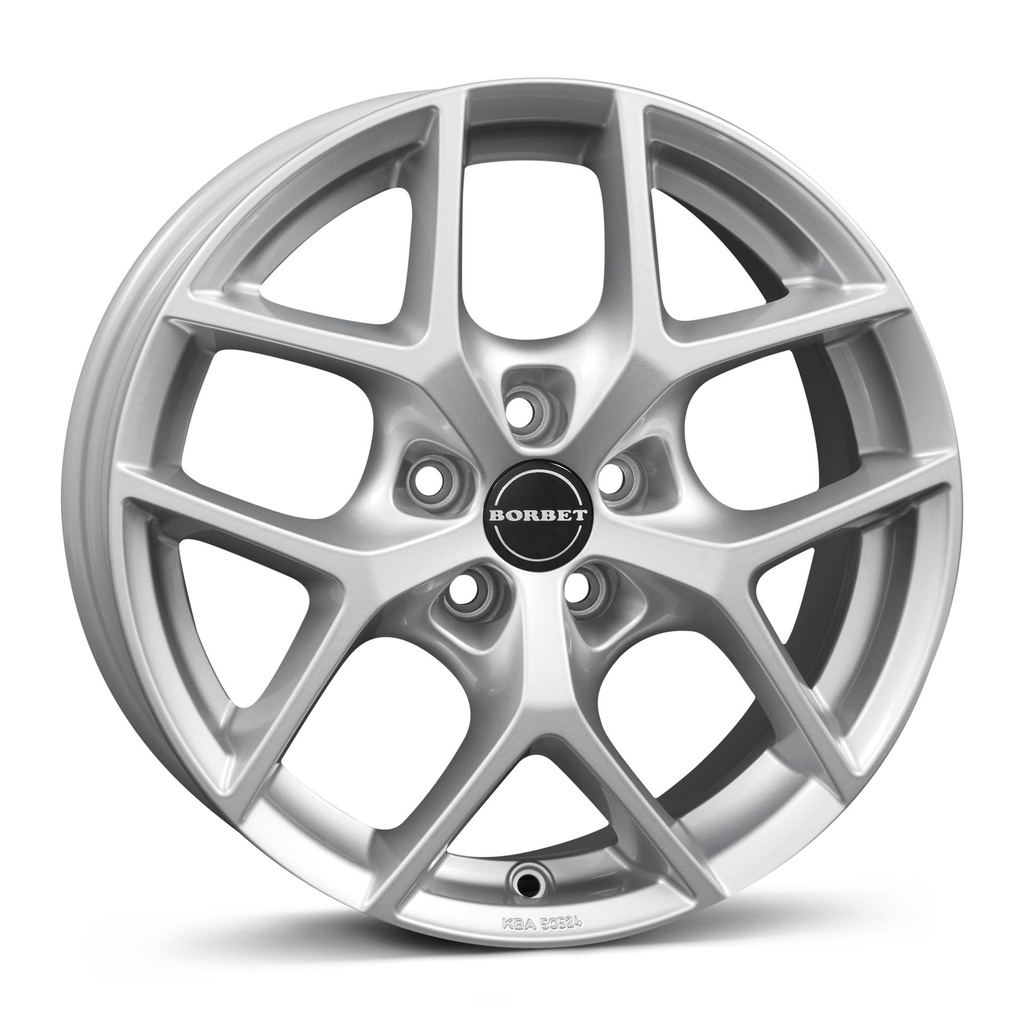 BORBET Y CRYSTAL SILV 7.5x17 5/114.3 ET40 CB72.5