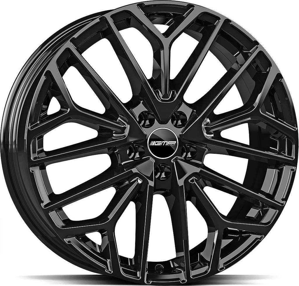 GMP MATERIA GLOSSY BLACK 10x22 5/130 ET58 CB66.5