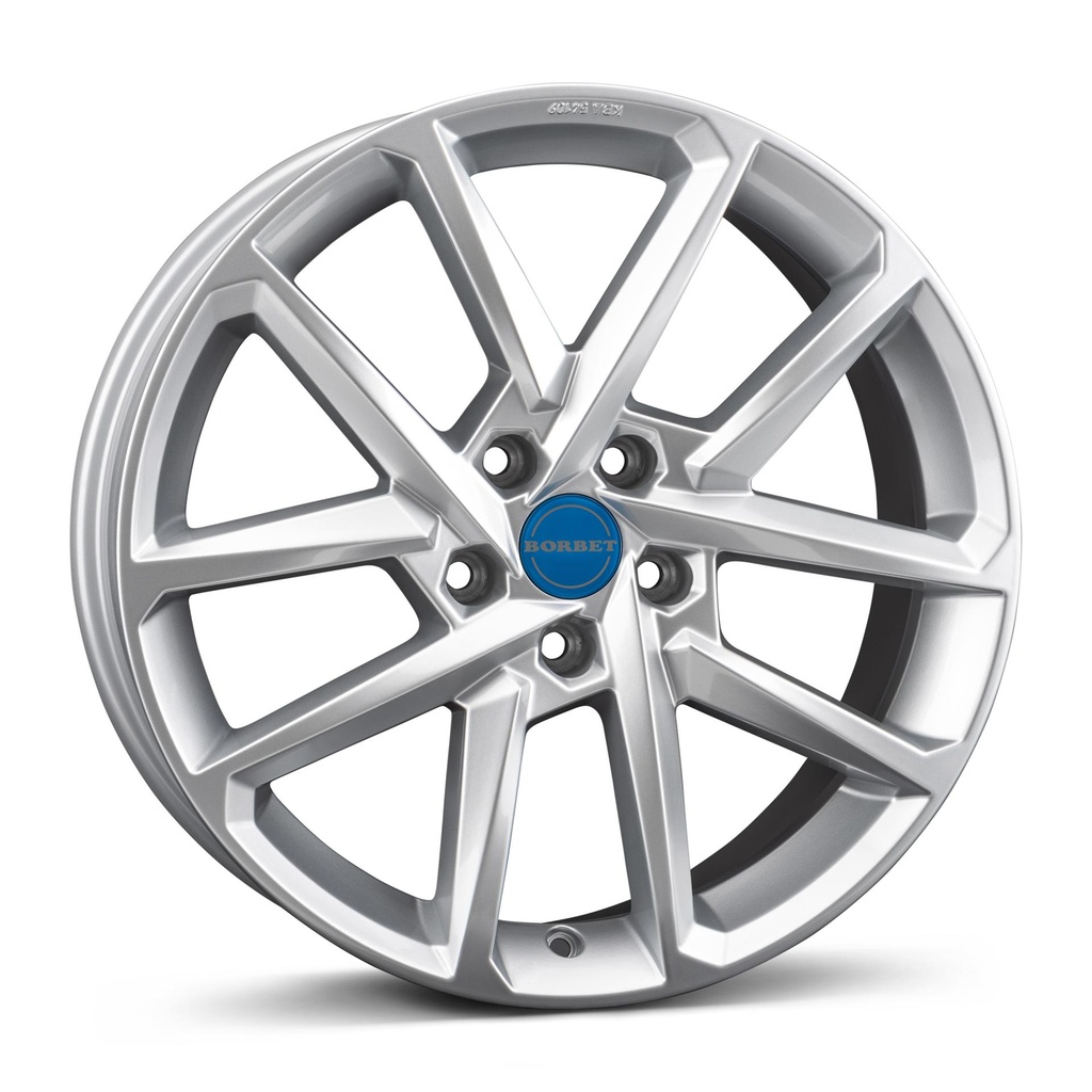 BORBET N CHRYSTAL SILV 6.5x17 5/112 ET38.1 CB57.1