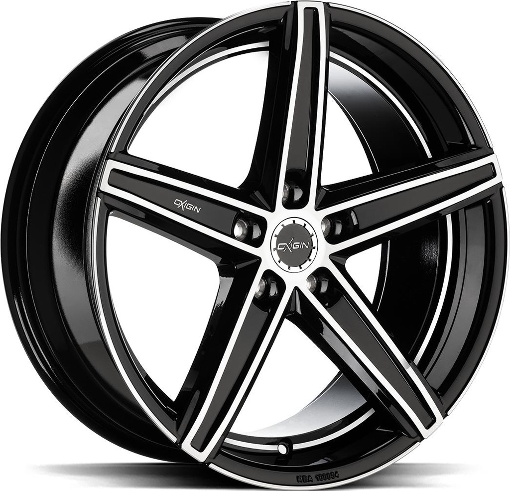 OXGIN EVOLUTION BLACK FULL POL 7.5x17 5/108 ET45 CB72.6