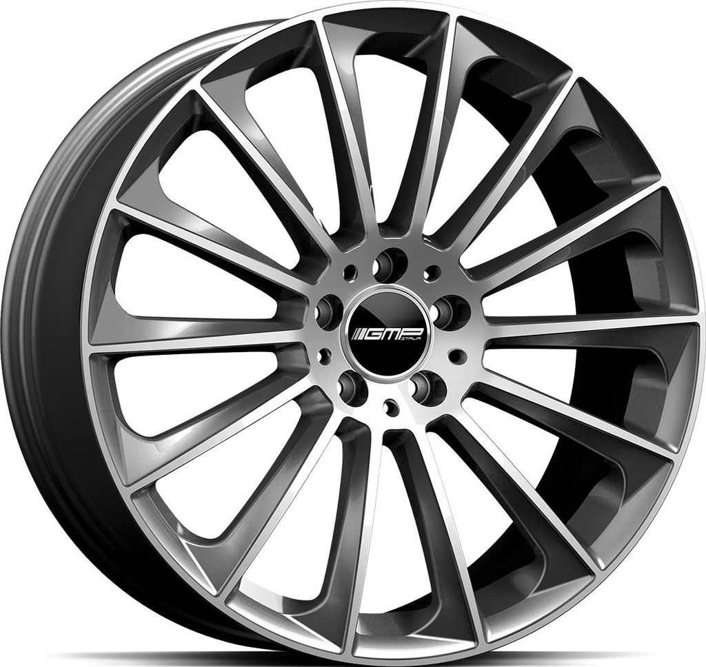 GMP STELLAR SILVER 9x18 5/112 ET40 CB66.6