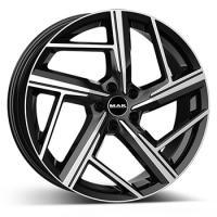 MAK QVATTRO BLK/POL 8.5x19 5/112 ET25 CB66.5