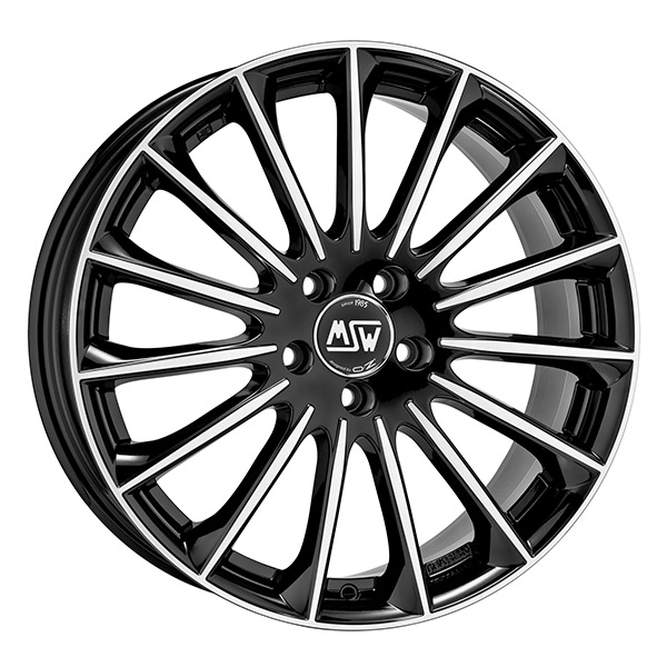 MSW 30 G.BLK F.POL | 8,5X19 5-114,3 E40 C64,1 60 8.5x19 5/114.3 ET40 CB64.1