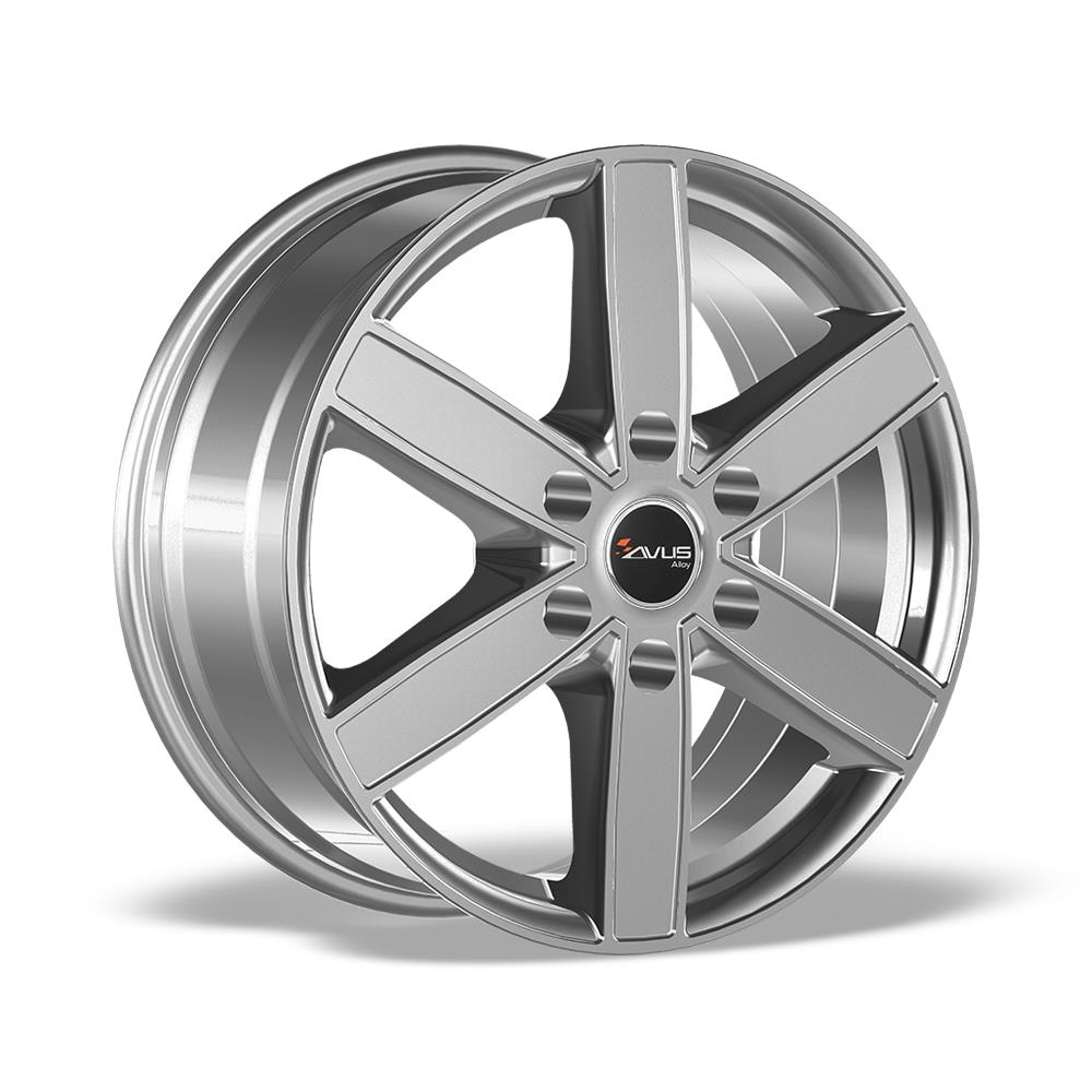 AVUS AC-V61 HYPER SILVER 7x17 6/130 ET50 CB84.1