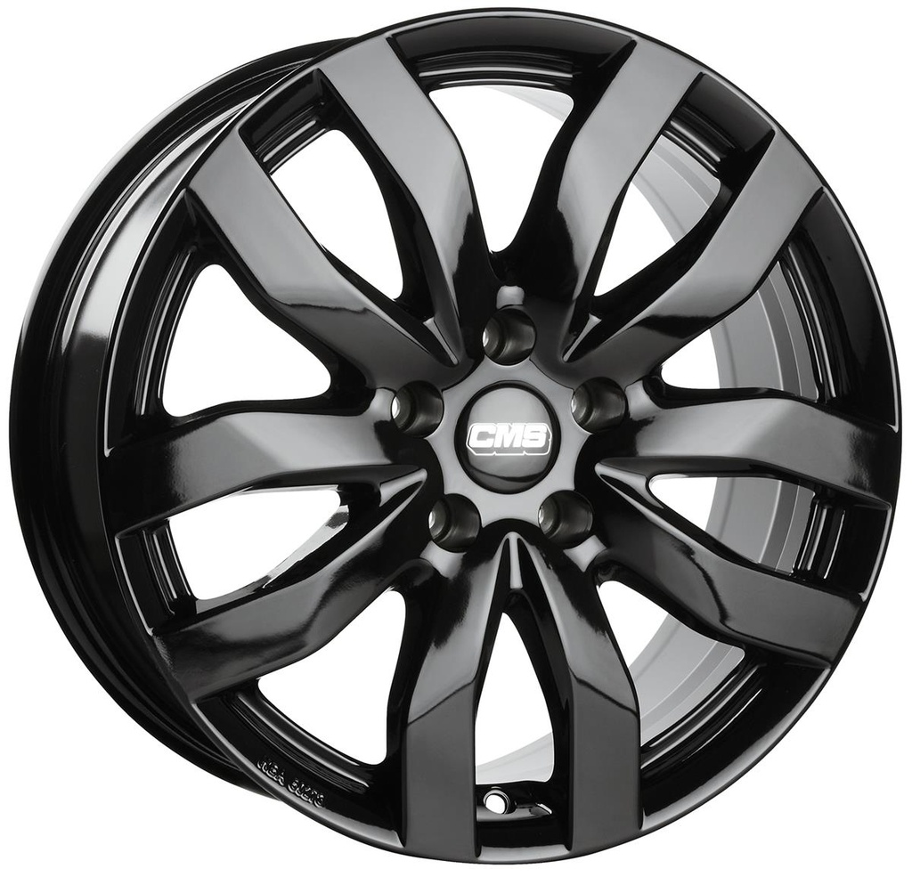 CMS C22 COMPLETE BLACK GLOSS 7.5x18 5/114.3 ET45 CB60.1