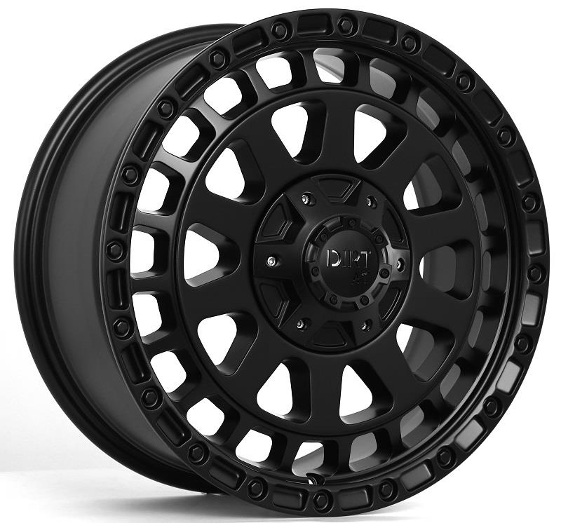 STATUSFÄLGAR D210 FLATBLACK. 8x17 5/118-130 ET48 CB84.1