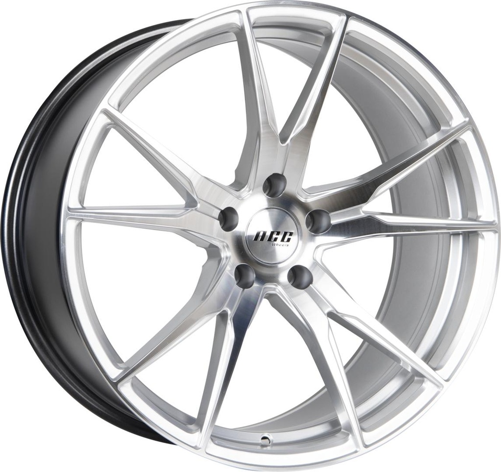 ACC SABRE HYPER SILVER / POLISHED 8.5x20 5/108 ET45 CB67.1