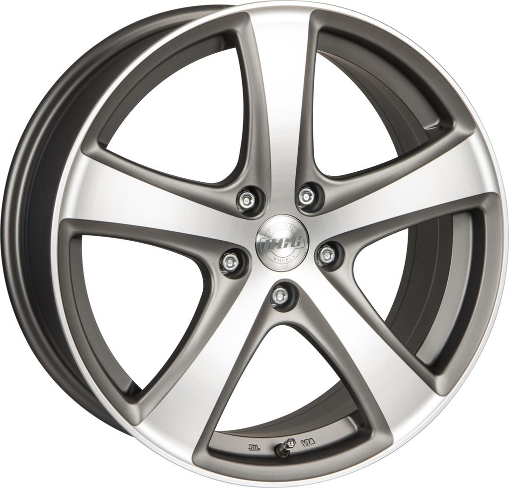 ACC ORIGINAL 5 STEEL GREY / MATT POLISHED 6.5x16 5/112 ET42 CB57.1