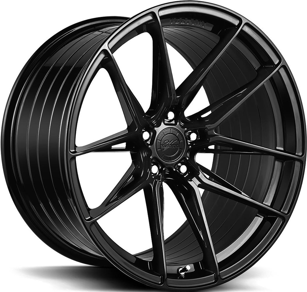 VERTINI RFS1.8 GLOSS BLACK 8.5x19 5/112 ET30 CB66.6