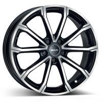 MAK DAVINCI BLK/POL 7x17 4/108 ET32 CB65.1