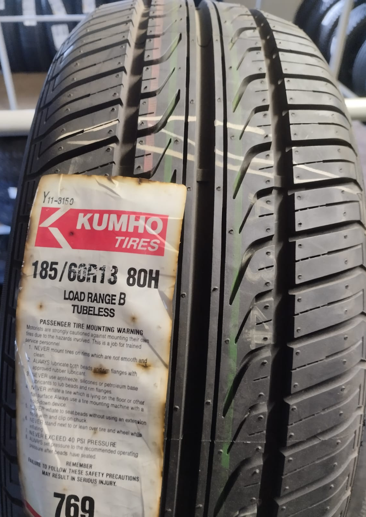 185/60R13 KUMHO 769   H DOT4499 1 kpl