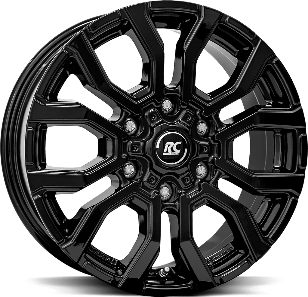 BROCK RC35 GLOSS BLACK 6.5x16 6/120 ET50 CB74.6