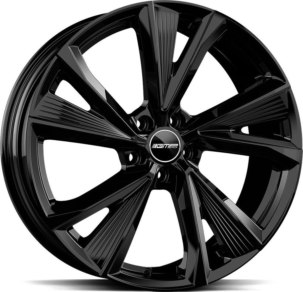 GMP EVENTO GLOSSY BLACK 8.5x21 5/112 ET38 CB57.1