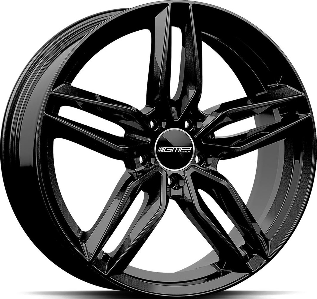 GMP FASTEN GLOSSY BLACK 8.5x20 5/112 ET45 CB66.6