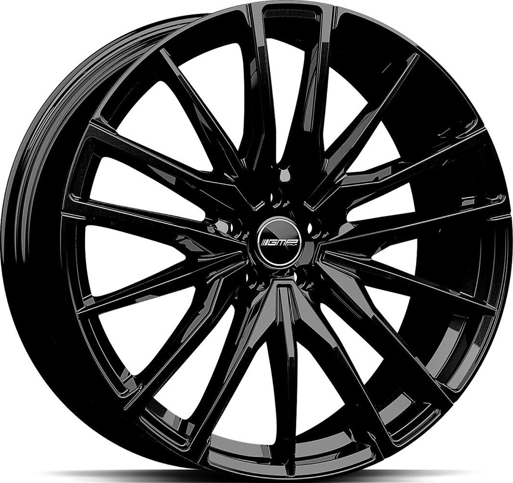 GMP SPARTA GLOSSY BLACK 10.5x21 5/112 ET43 CB66.6