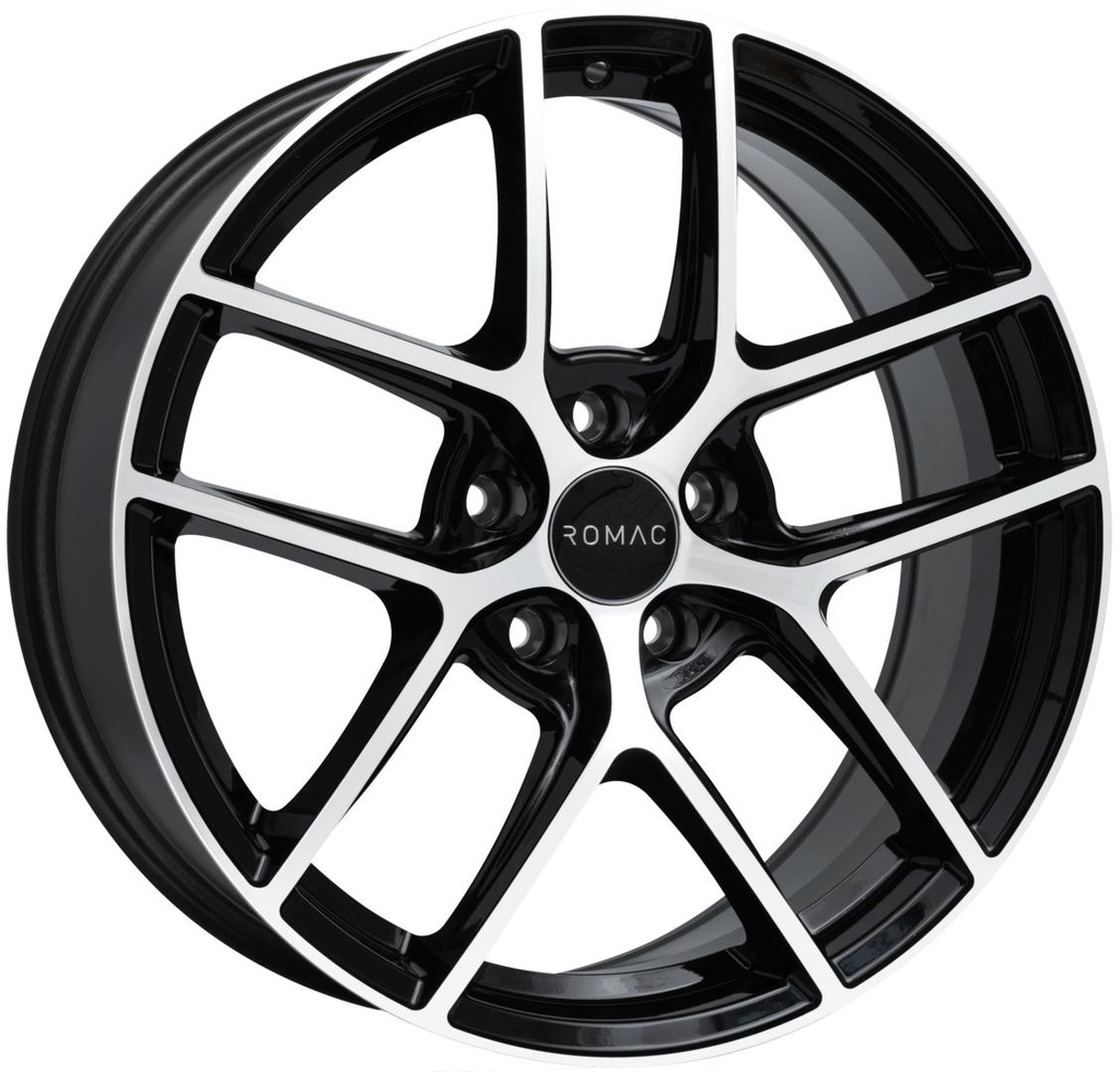 ROMAC DIABLO GLOSS BLACK / POLISHED 9x19 5/120 ET37 CB72.6