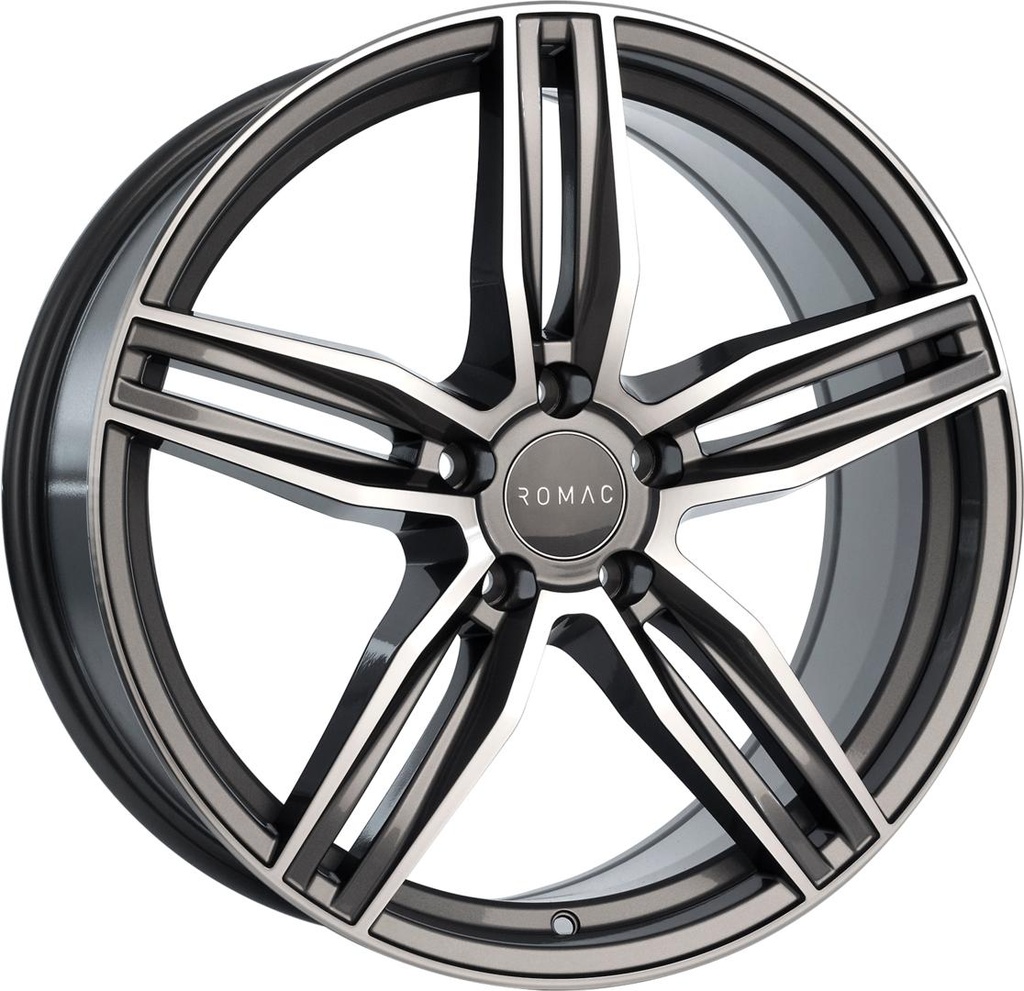 ROMAC VENOM GREY / POLISHED FACE 8x18 5/112 ET45 CB73.1